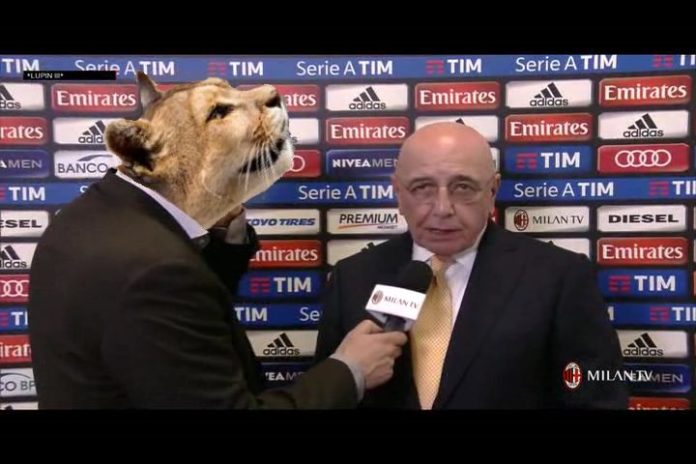 Gauro Puma e Adriano Galliani