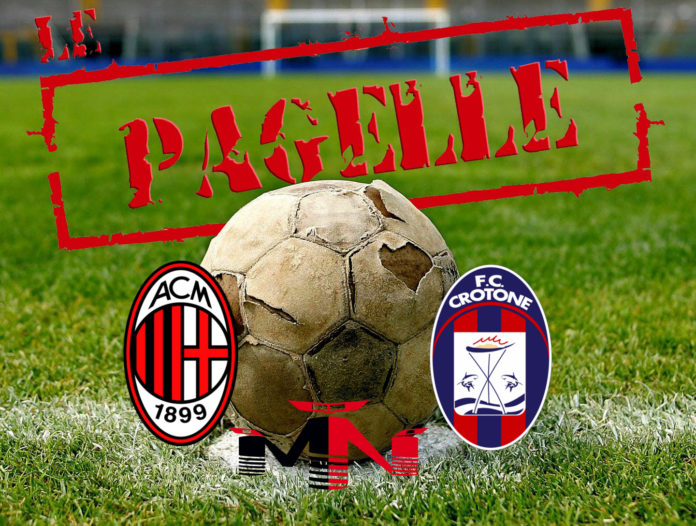 pagelle milan-crotone