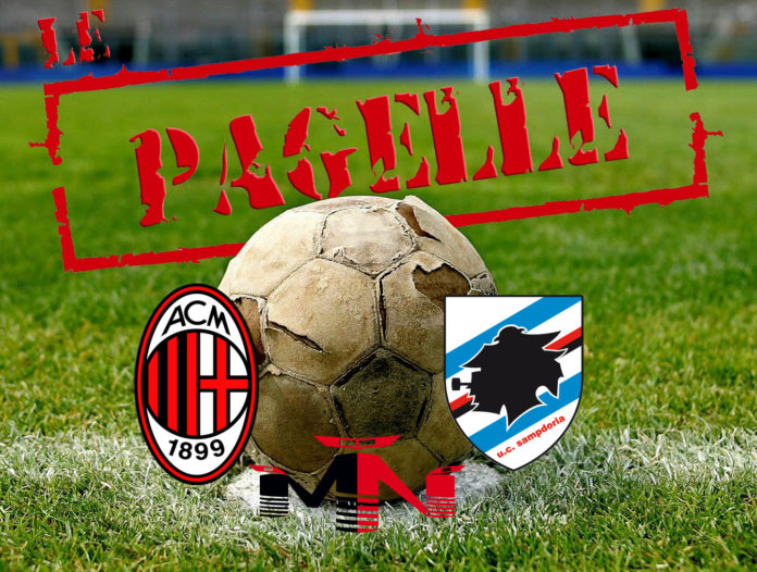 pagelle milan-sampdoria