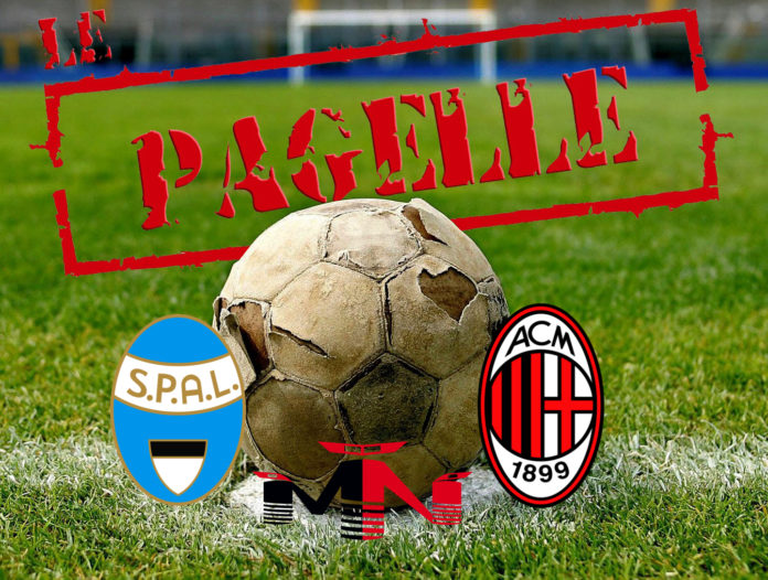 pagelle spal-milan