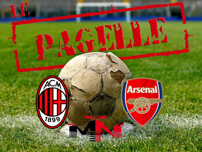 pagelle milan-arsenal