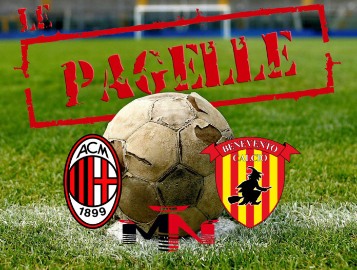 pagelle milan-benevento