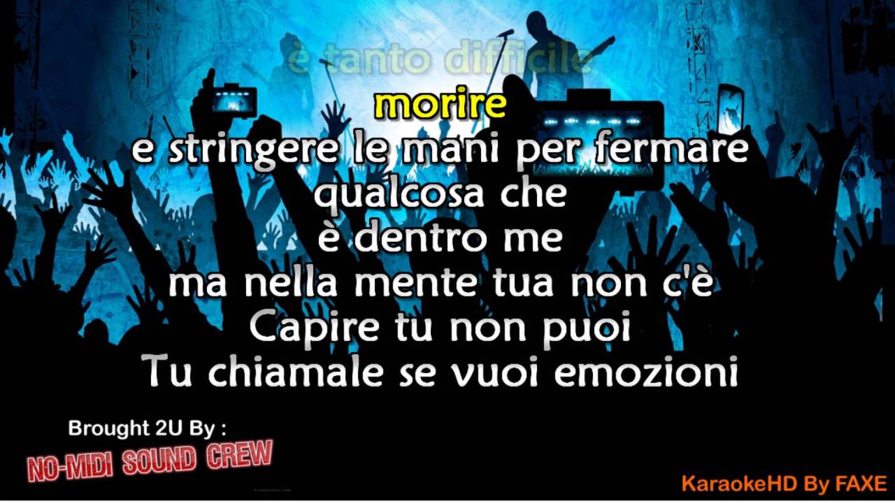 tu chiamale se vuoi emozioni