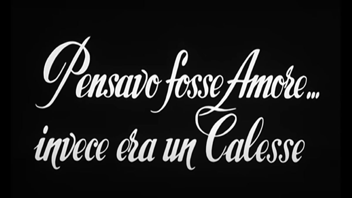 Pensavo fosse amore, invece era un calesse | Milan Night