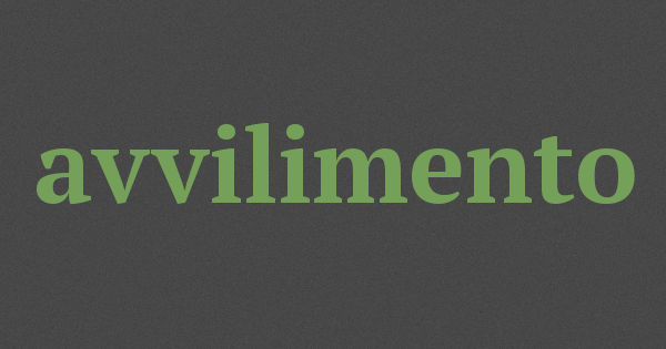 Avvilimento