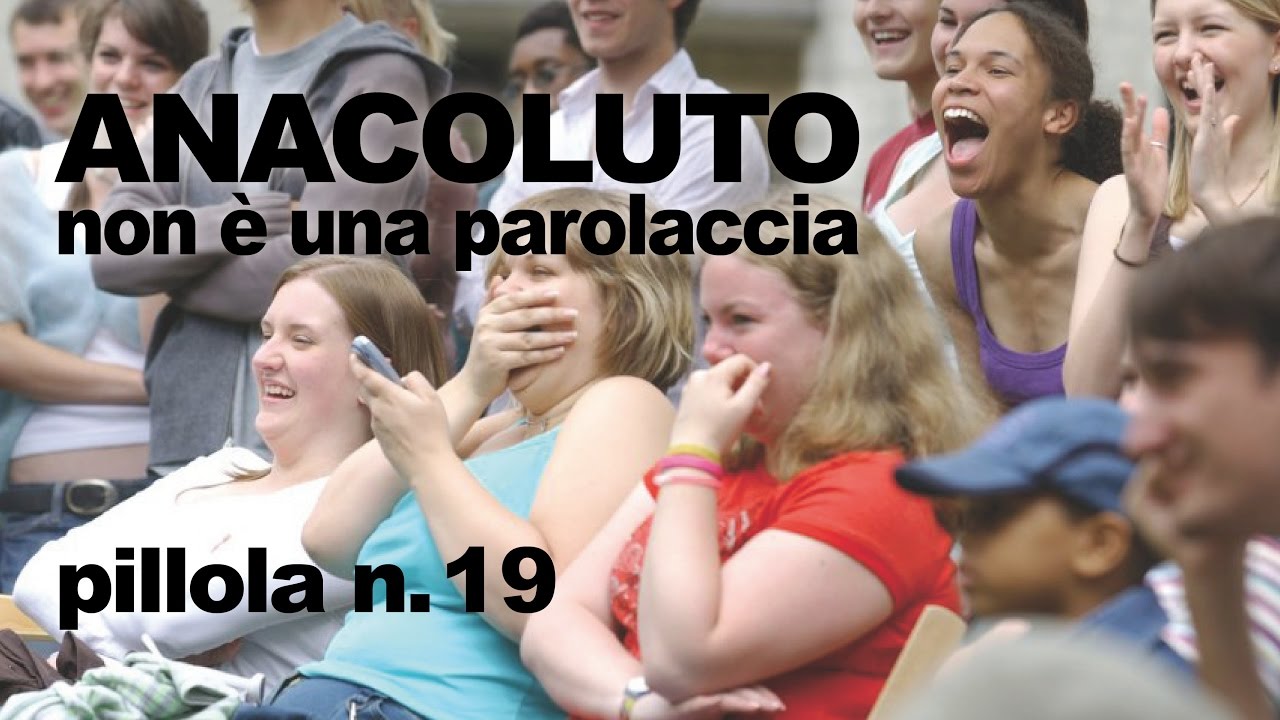 Anacoluti e dintorni