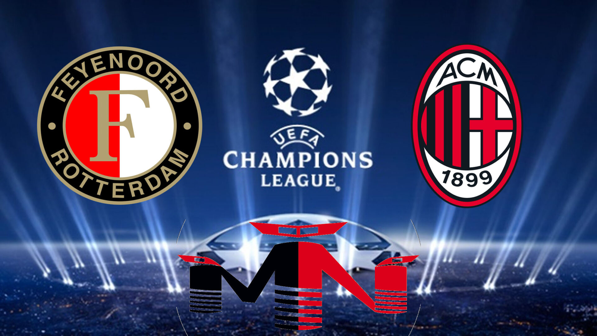 Feyenoord-Milan presentazione