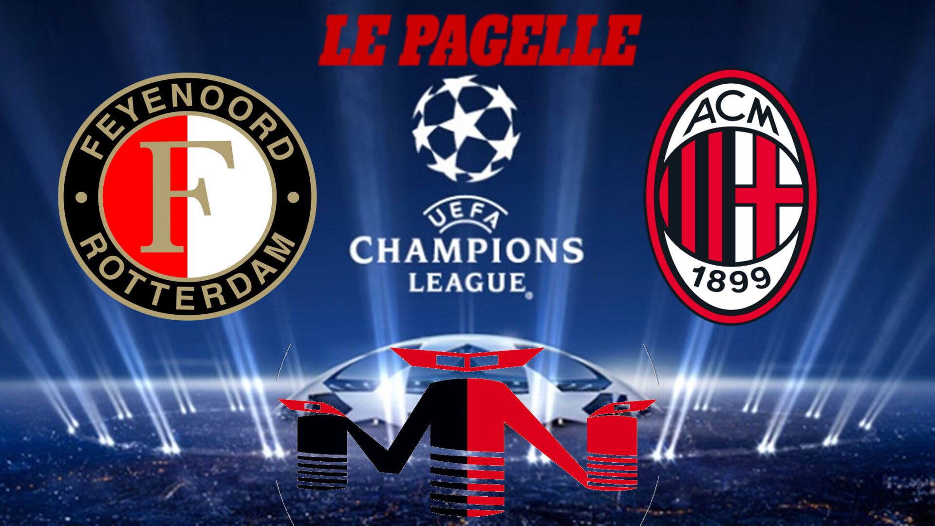 Pagelle Feyenoord Milan 1-0 (Champions League)